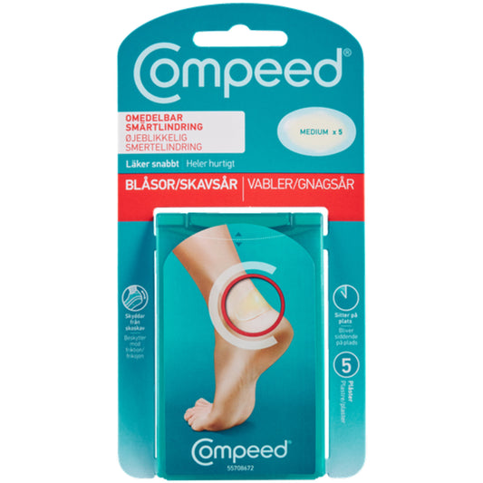 Compeed gnagsår medium, 5pk