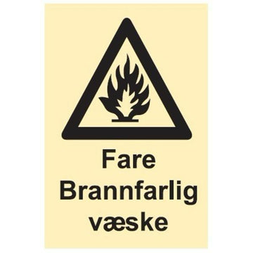 Fare Brannfarlig væske 200x150