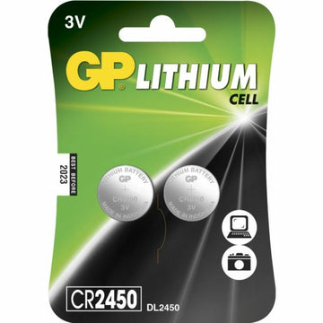 GP Litium Cell, CR2450, 2-pakk