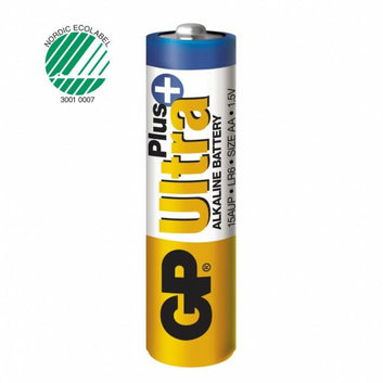 GP Ultra Plus Alkaline AA-batteri, 15AUP/LR6, 4-pakk