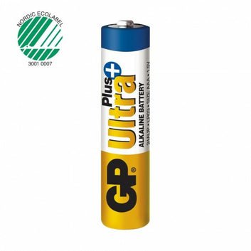 GP Ultra Plus Alkaline AAA-batteri, 24AUP/LR03, 4-pakk